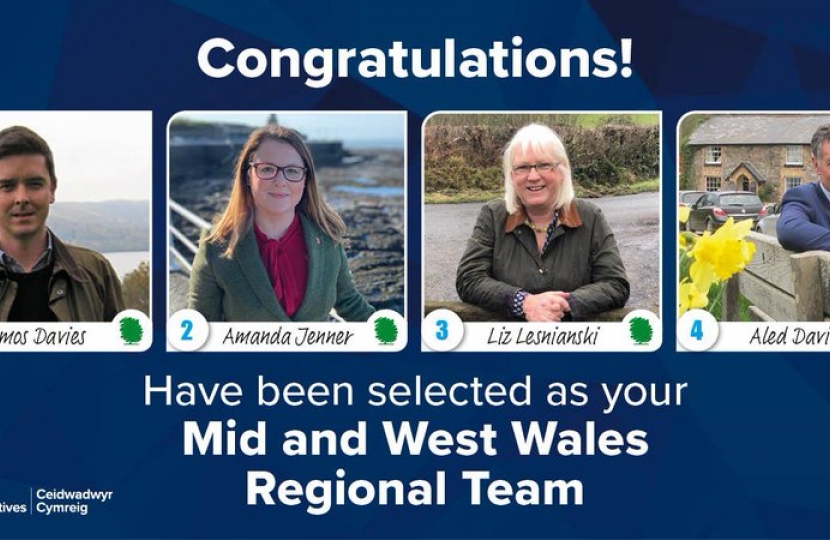 The Mid and West Wales Regional Team