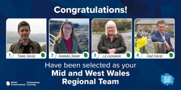 The Mid and West Wales Regional Team