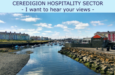Ceredigion Hospitality Sector- Amanda wants to hear your views!