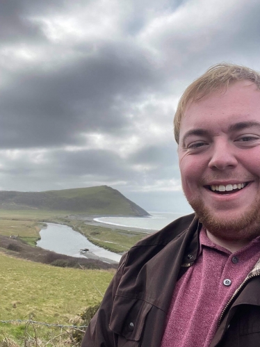 Prospective Councillor and Aberystwyth PhD Student Ewan Lawry 